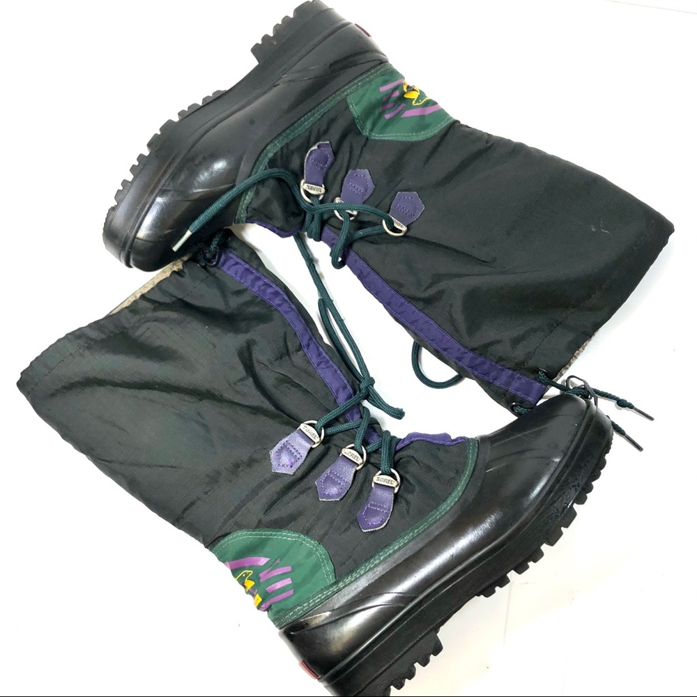 Women VNG Sorel Kaufman felt lined snow boots , 9